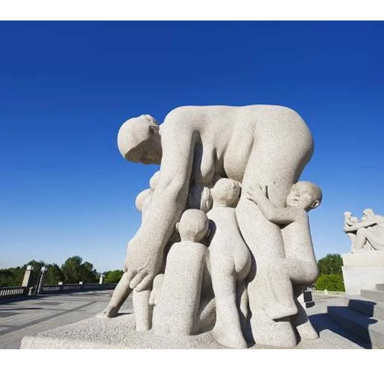 Tamaño de vida personalizado niños en banco esculturas esculturas tallas de piedra y. Esculturas de niños