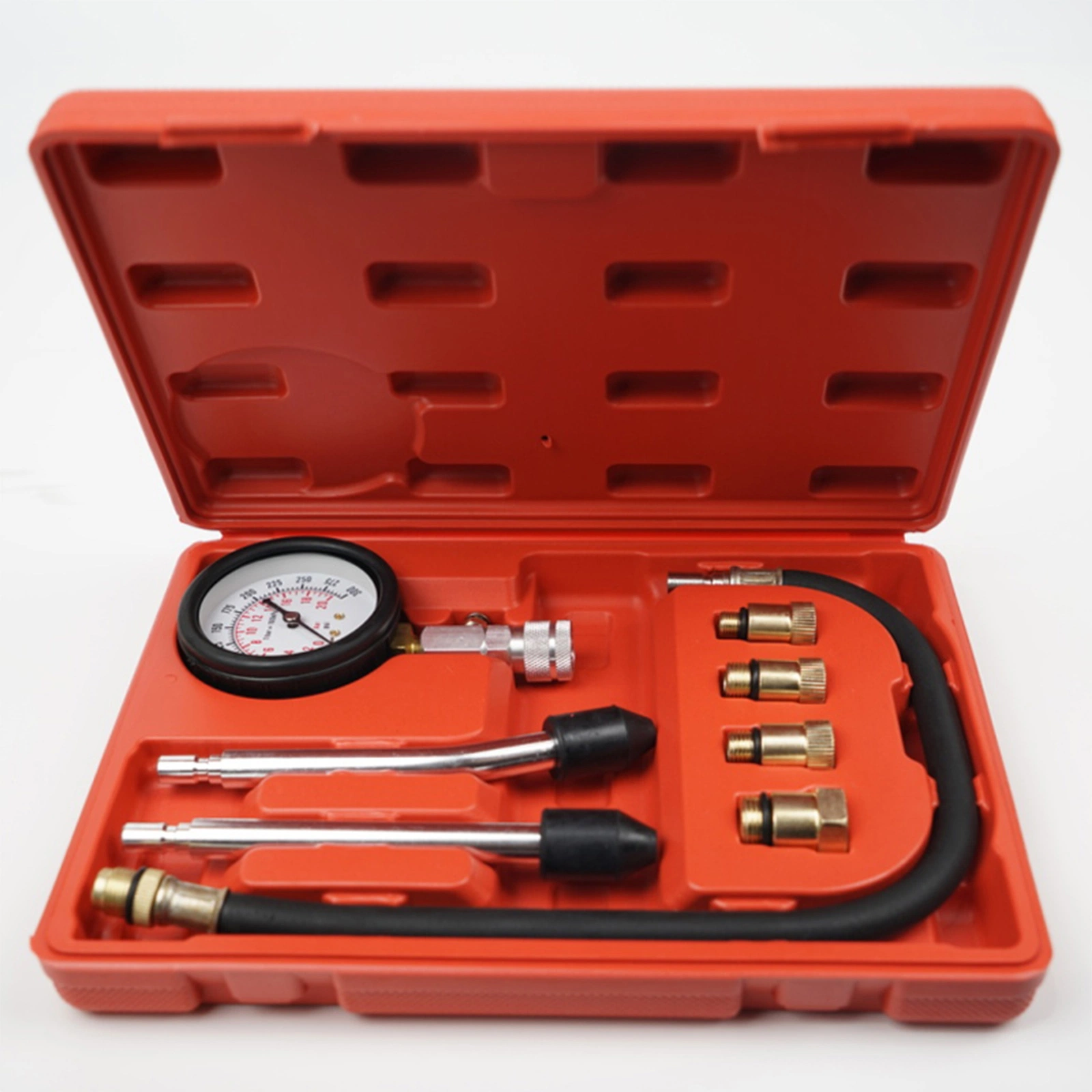Kit de ferramentas de teste de compressão de cilindros do motor a gás de Mecânica profissional