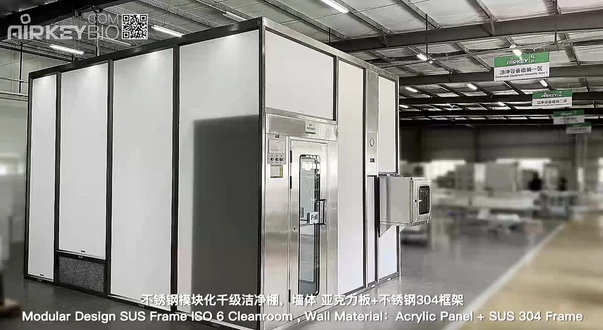 Limpeza modular de classe 100 Cleanroom fábrica fornecimento direto e razoável Preço