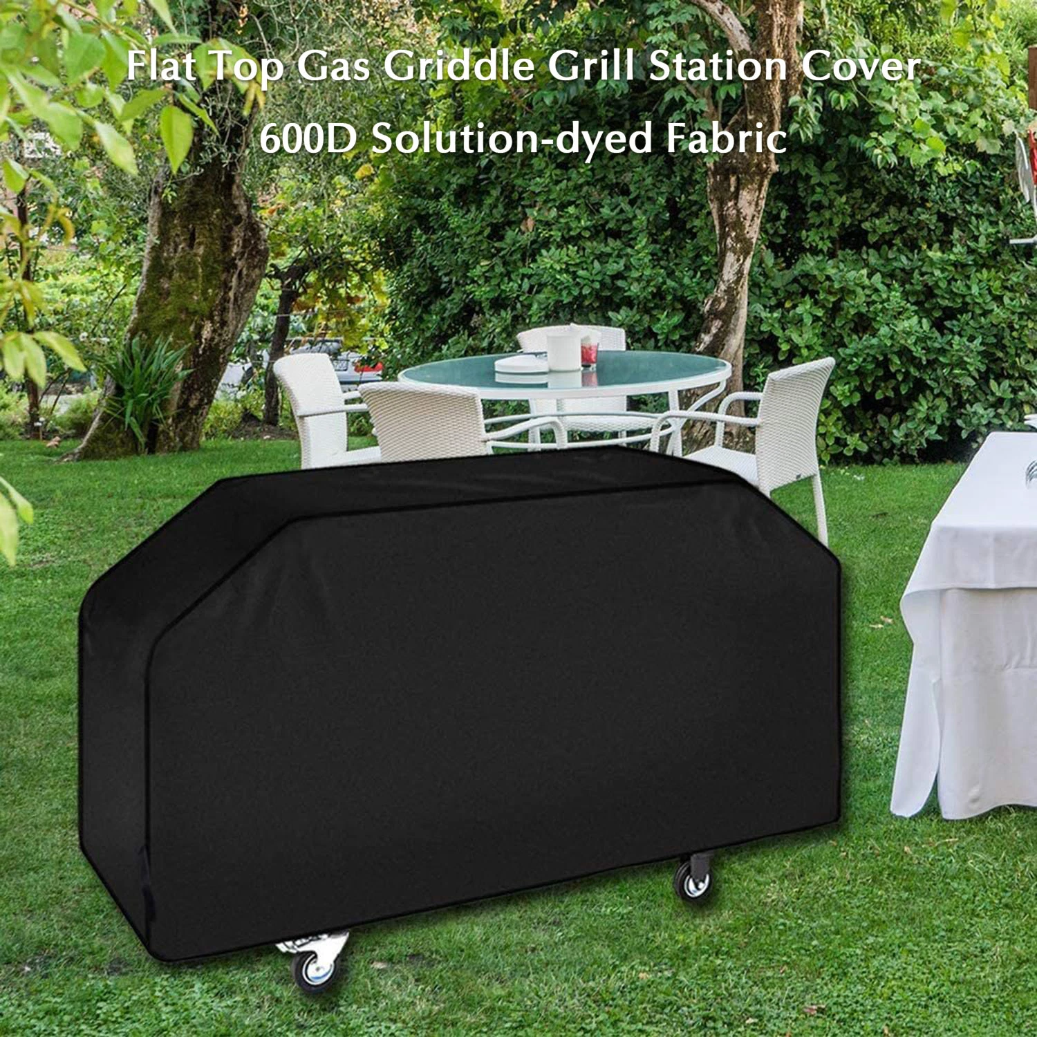 Dandelion Wholesale/Supplier 600d Waterproof Dustproof Flat Top Griddle Grill Cover