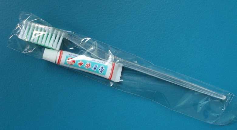 Conjunto de escovas de dentes e pastas de dentes descartáveis para hotel (GHB009)