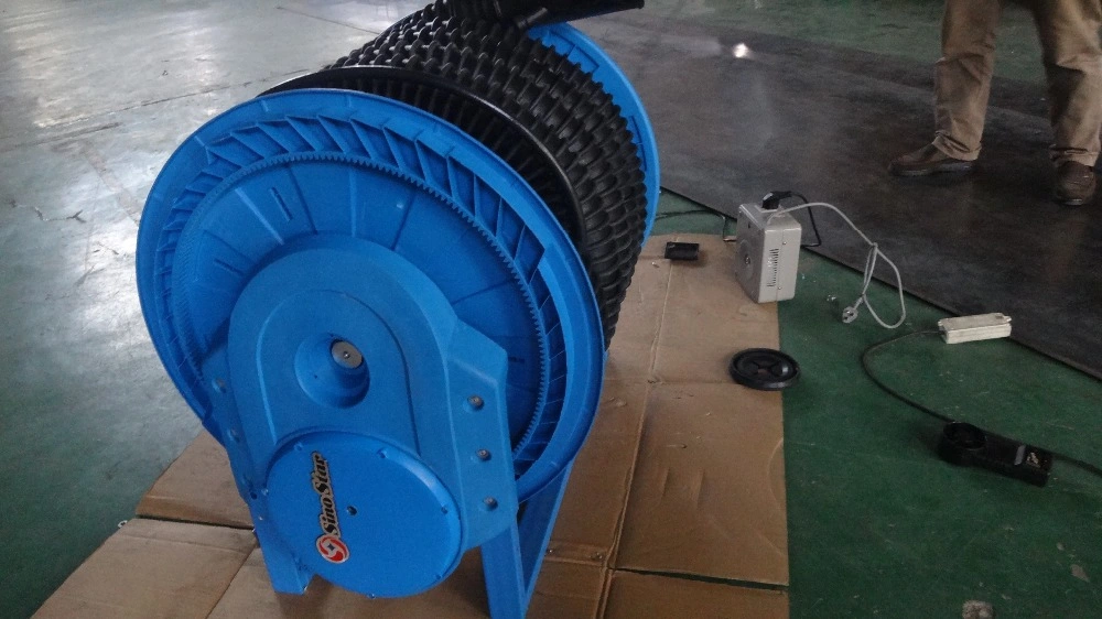 Fs-200915208 Diameter 152mm with 8m Manual Exhaust Extraction System-Hose Reel/ Sino Star Car Repair Tool