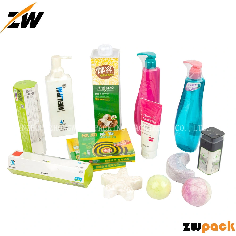 Hair Color Cream Box Hot Shrinking Packaging Machine/Thermal Shrink Wrapped Machinery