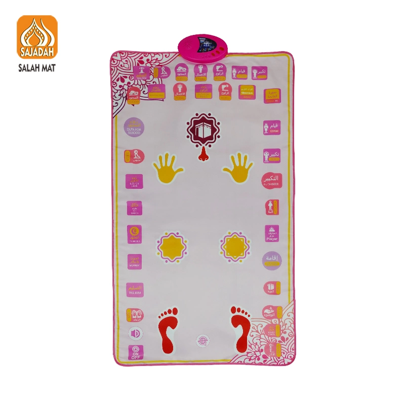 Nouveau cadeau musulman Sejadah Sz80 adultes tapis de prière interactif