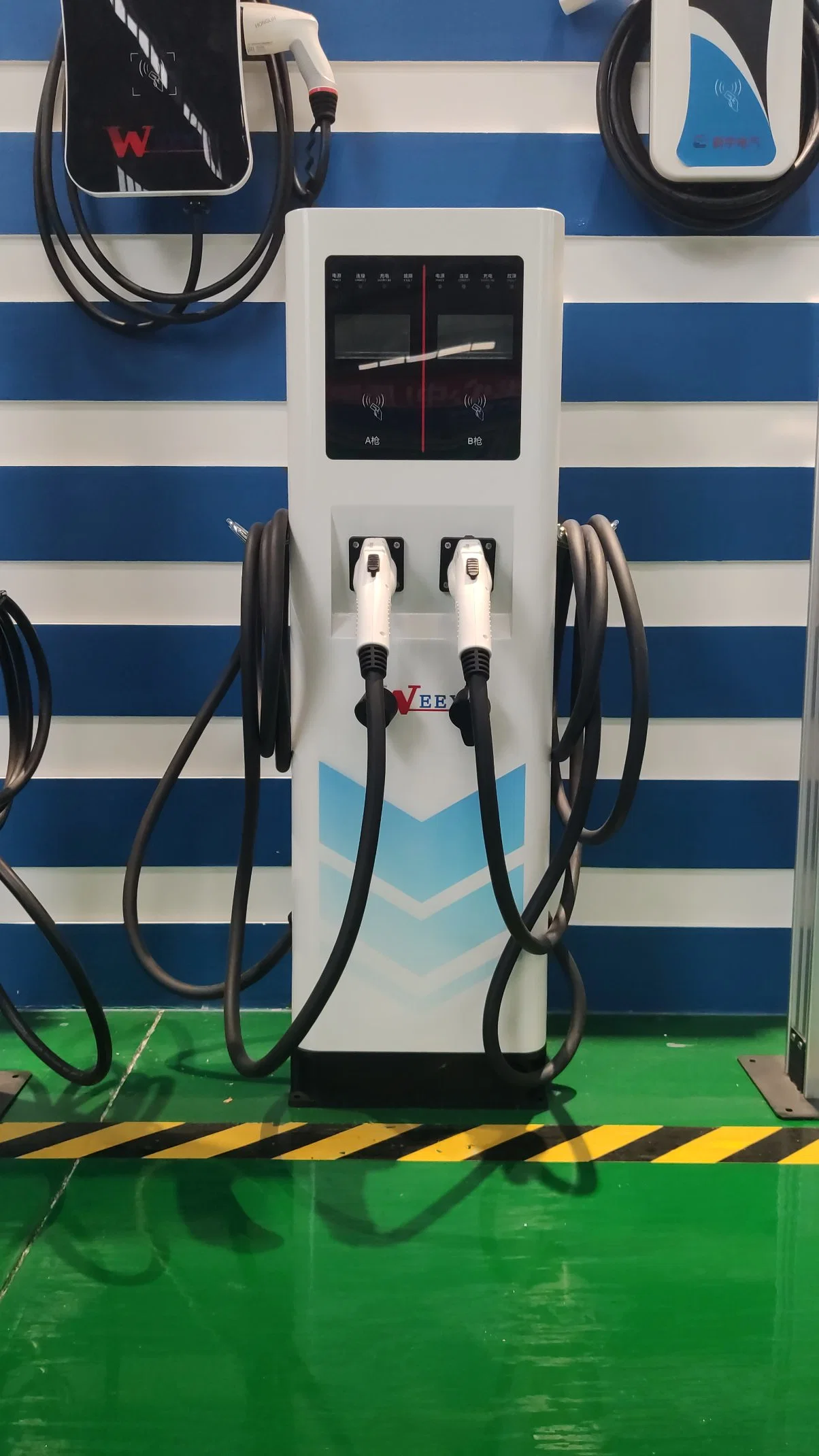 Deyang, Sichuan, Province, China EV Products IP54 Dual Gun Electric Car Charging