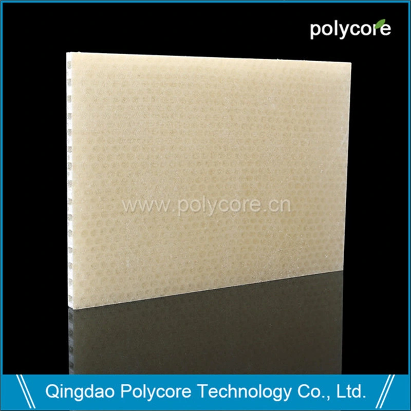 Waterproof Light Weight Stiffness Strength Stable Life Fiberglass Honeycomb Sandwich Panel as Bus Floor