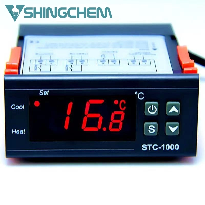 Black LED Temperature Controller Refrigeration Digital Temperature Controller etc-974/etc-961