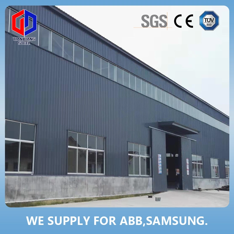 Hot DIP Galvanized Steel Structure Mining Warehouse Arch Steel Space Frame