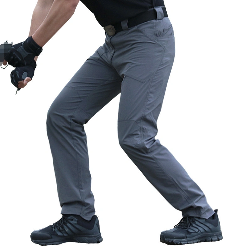 Wholesale/Supplier Workout Men's Cargo Pants Customize Function Pocket Men's Training Cargo Pants