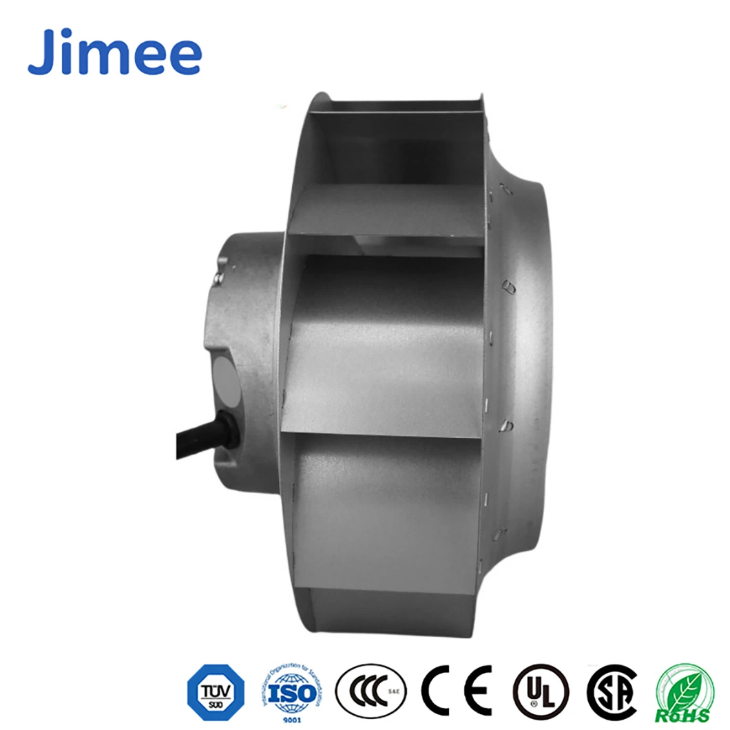 Jimee Motor China AC Motor Tangential Blower Supplier Jm280/50d4b2 4.2 (A) Rated Current DC Centrifugal Blower Most Powerful Industrial Fan Short Case Axial Fan