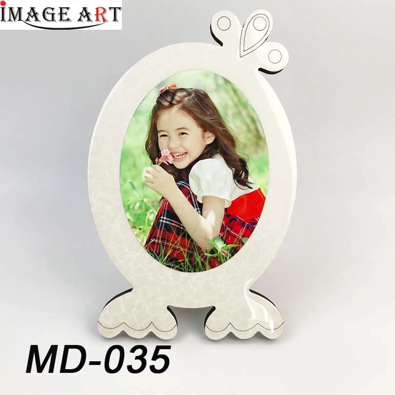 High Quality Sublimation Blank MDF Child Photo Frame with Aluminum Sheet