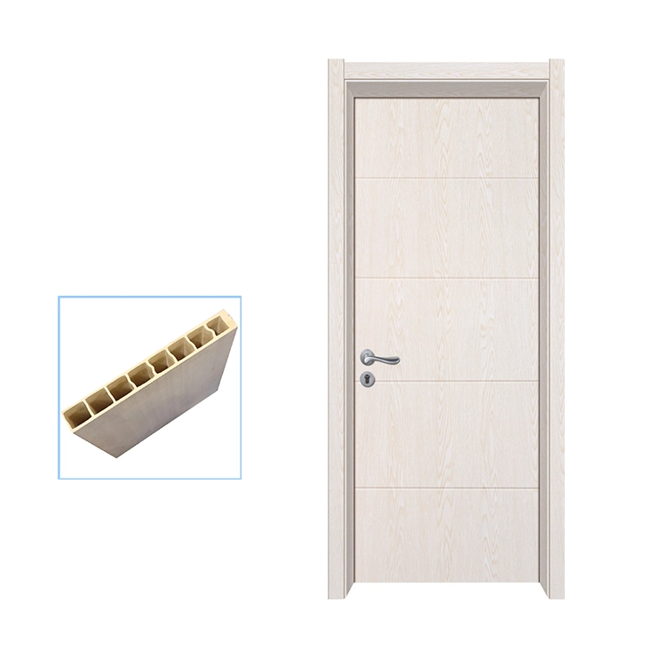 Hot Selling Waterproof and Anti-Termites Hollow WPC Interior Door with Frame in Israel Market