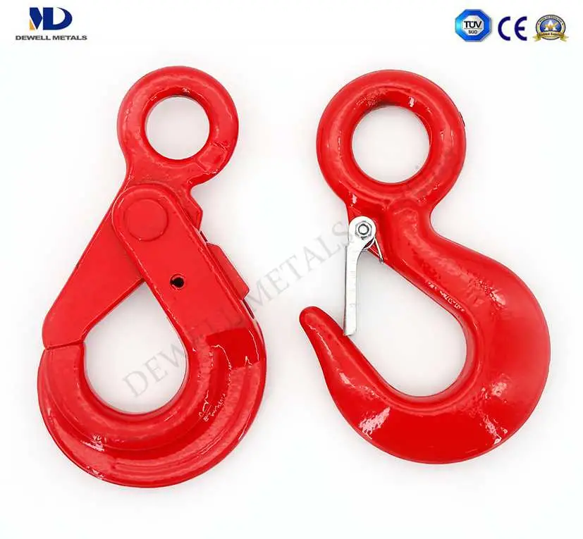 Rigging Hardware Color Painted Forged Alloy Steel G80 with Latch Eye Hook