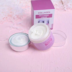 AIXIN Cosmetics colágeno Anti Envejecimiento Crema Moisturizer Cuidado de la piel blanqueamiento Crema para la cara Anti arrugas piel suave Crema de colágeno para la cara