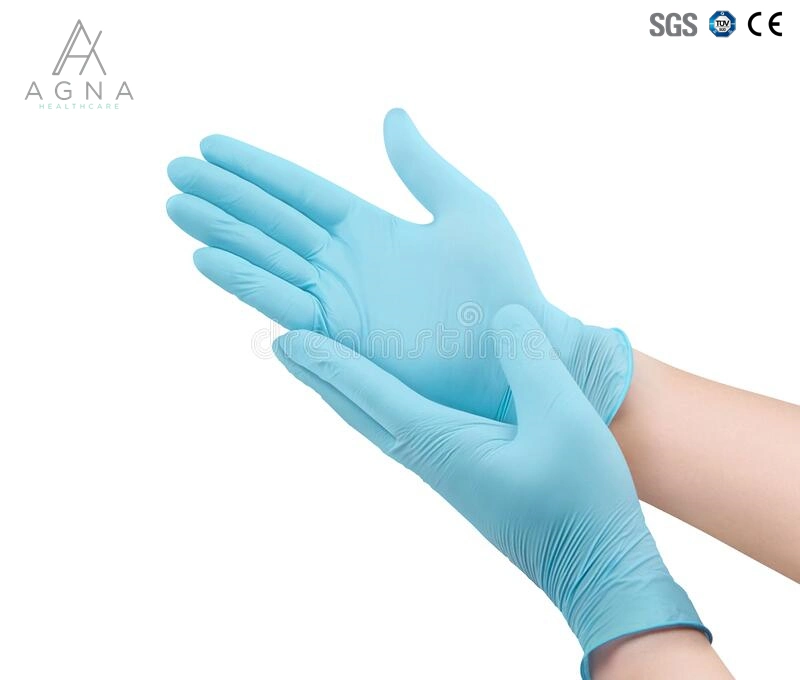 Instrumento médico FDA, CE, ISO aprobado médico Vinyl guantes de PVC guantes de nitrilo