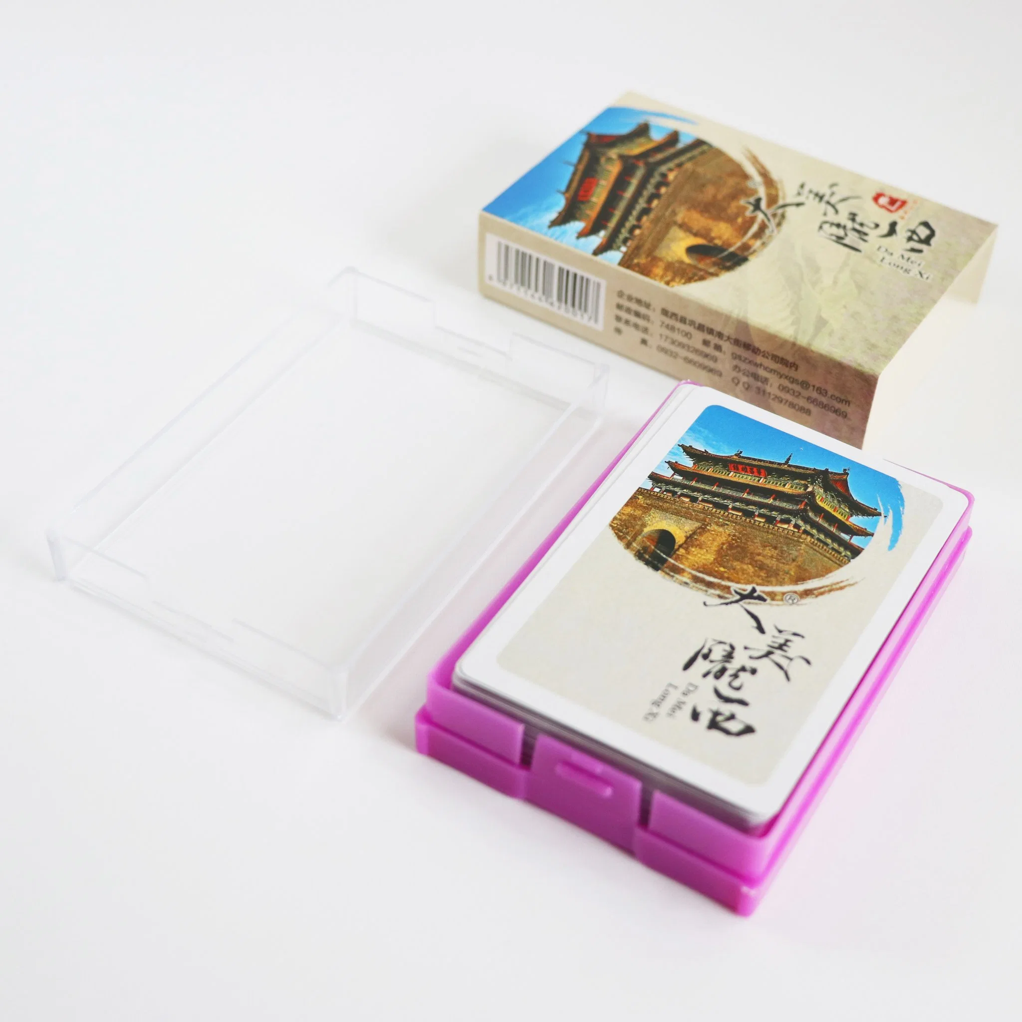Poker Printing Factory Enterprise Custom Plastic Box Playing Cards
