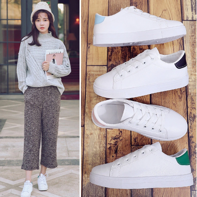 Low MOQ China Fashion Comfortable Online White Shoes for Women