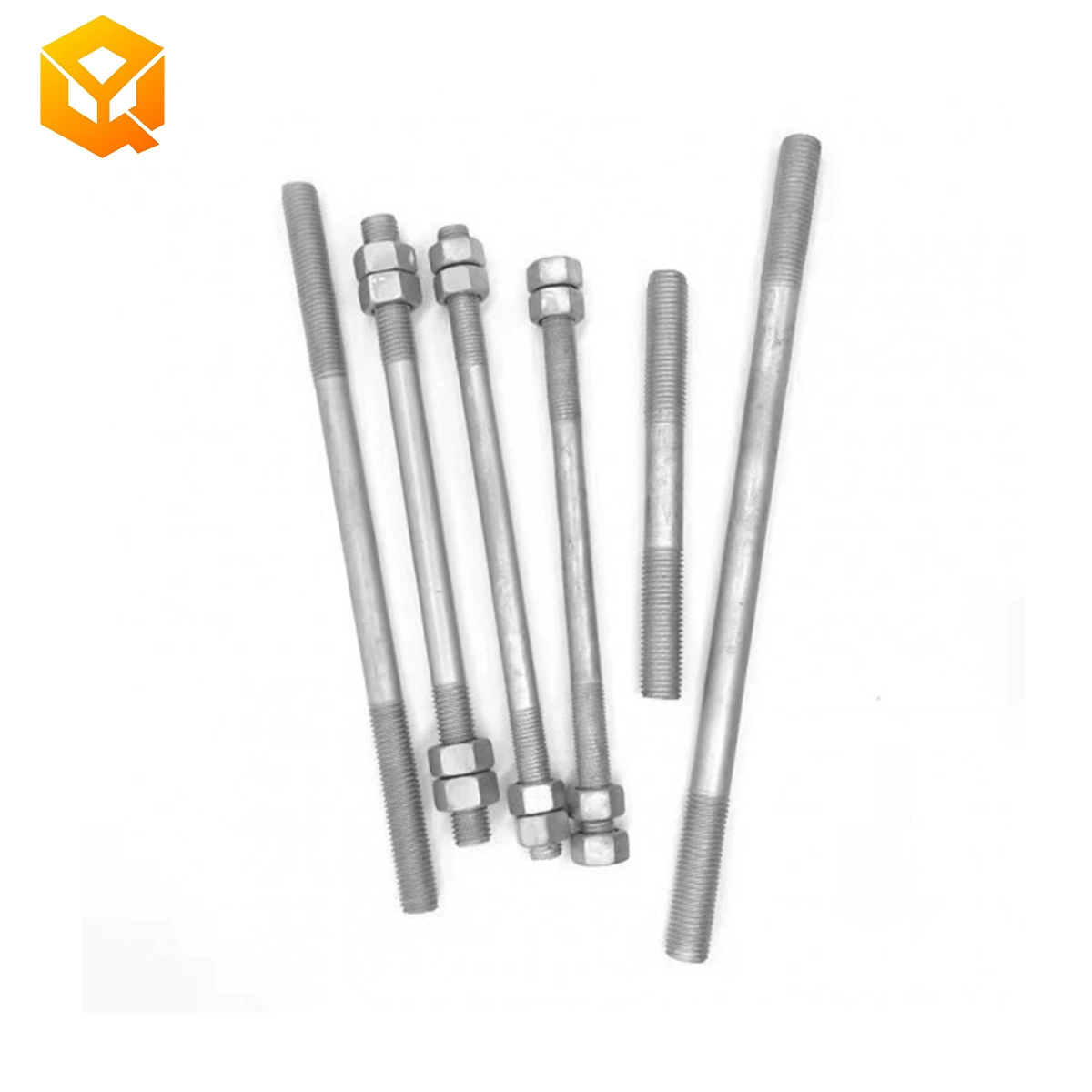 Factory Sale Hot-DIP Galvanized HDG Carbon Steel Double End Stud Bolt