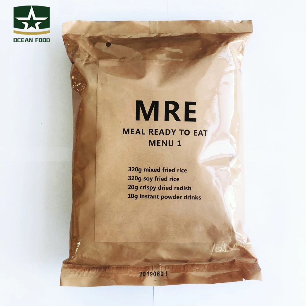 Instant Self Heating 670g*12 Mixed Fired Mre Rice Food Menu 1
