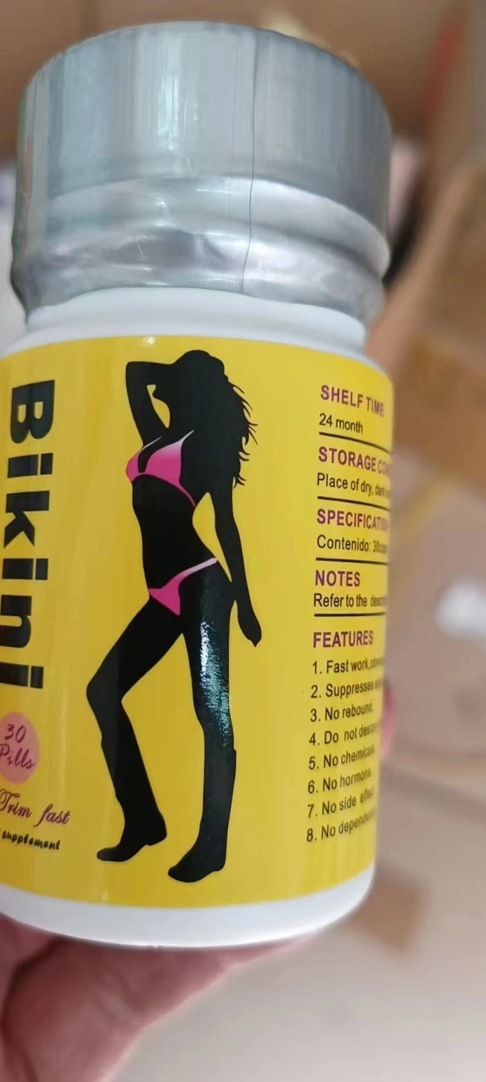 Bikini Recortar Cápsulas rápidas pérdida de peso saludable que aumenta los suplementos dietéticos Para el control del peso y el metabolismo