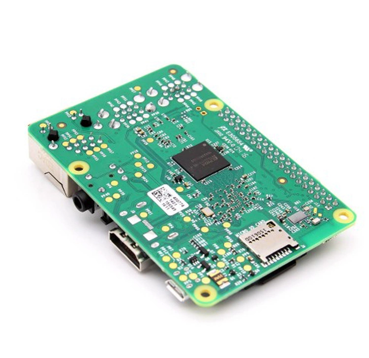 Raspberry Pi 3 Model B Board 1GB LPDDR2 Bcm2837 Quad-Core (الإصدار 14 من Element14)