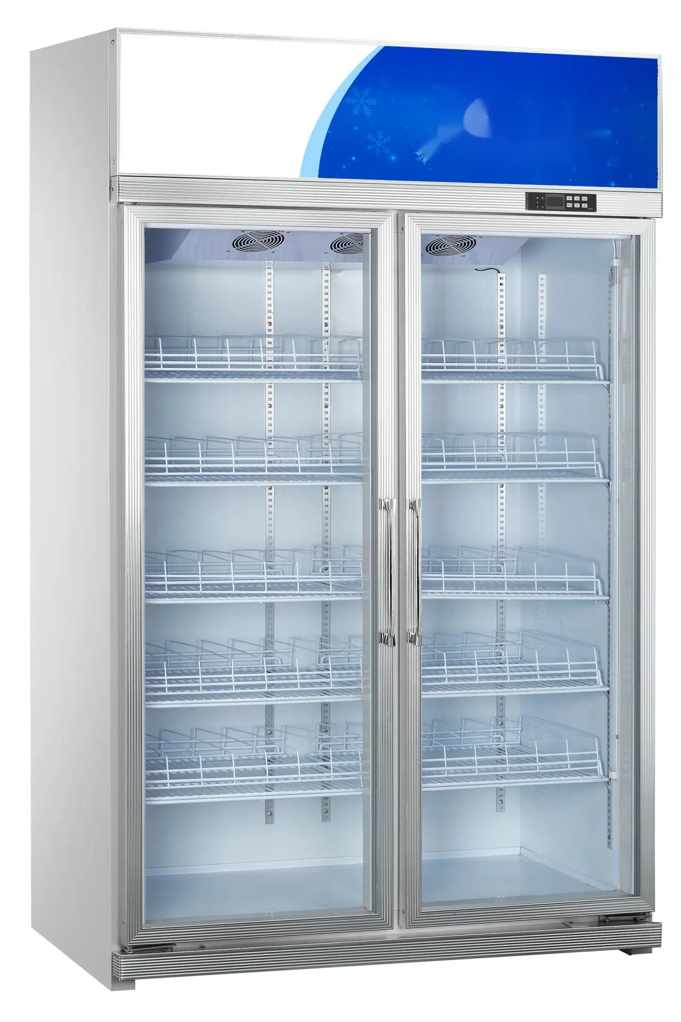 CE Bebidas Expositor refrigerador con puerta de vidrio pantalla bebida fría comercial nevera Refrigerador de botellas de cerveza