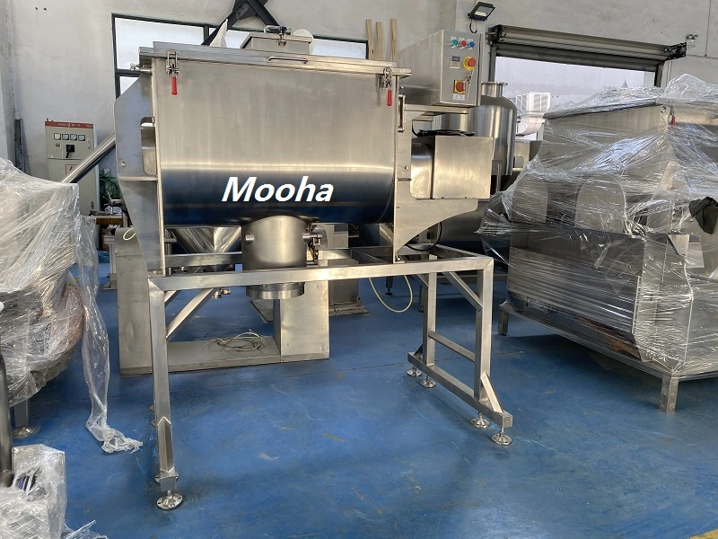 Stainless Steel Pharmaceutical Cosmetics Powder Ribbon Blending Mixing Machine/Ribbon Mixer Machine/Chemical Powder Ribbon Blender