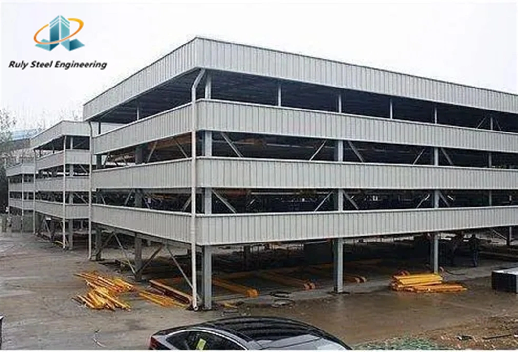 Multi Span Steel Structure Warehouse Prefabricated Steel Structure Building