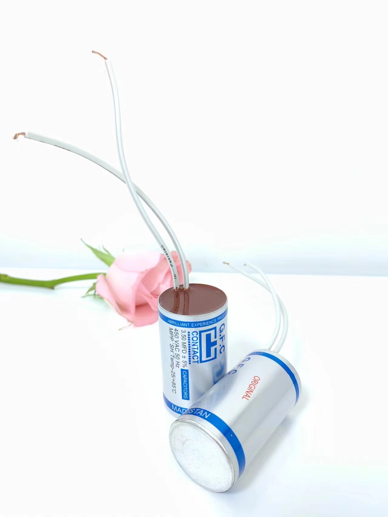 وحدة GFC Fan Capacitor من 3.5 mfd 450 VAC مع صنع في باكستان