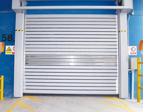 Industrial Automatic Motorized Aluminum Alloy Garage Door for Warehouse