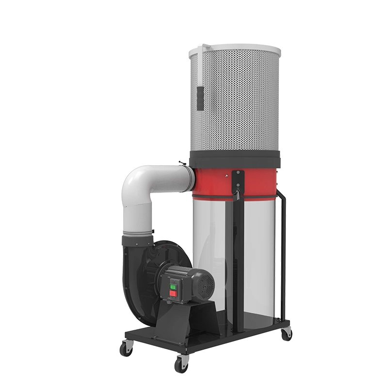 Allwin Dust Collector 150L جامع الغبار لجمع رقائق الخشب في ورشة عمل كبيرة