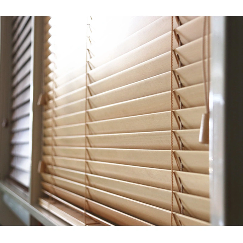 High quality/High cost performance Paulownia Wood Integrated Slats Vertical Wooden Blinds Curtains Shutters Shades