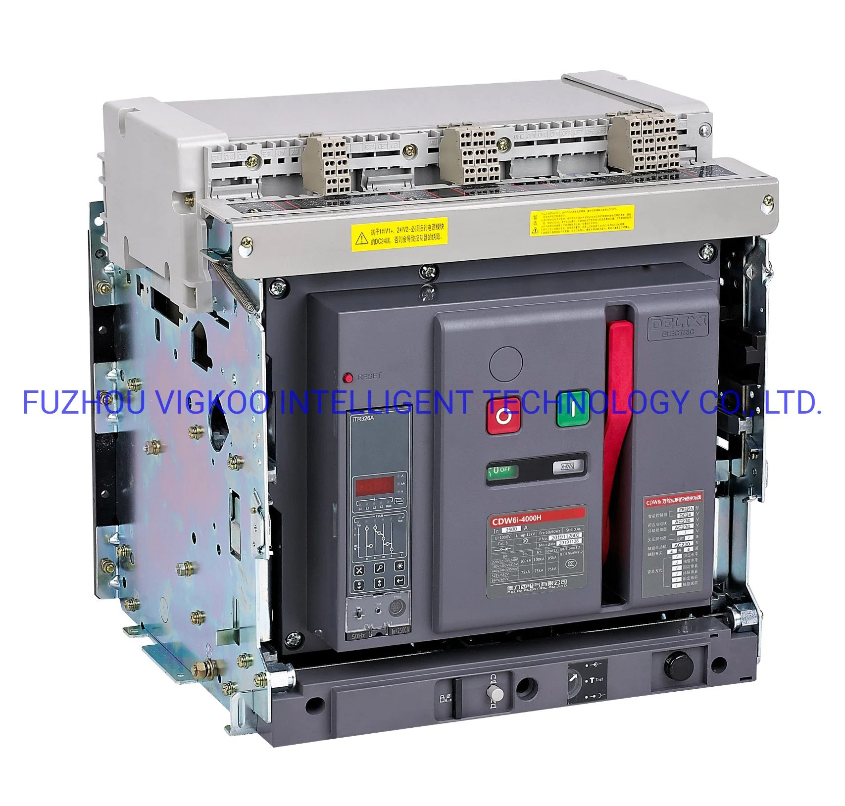 High quality/High cost performance  Delixi Circuit Breakers Delixi Industrial Electrical Circuit Breakers Cdm6I-100L/4200A 63A