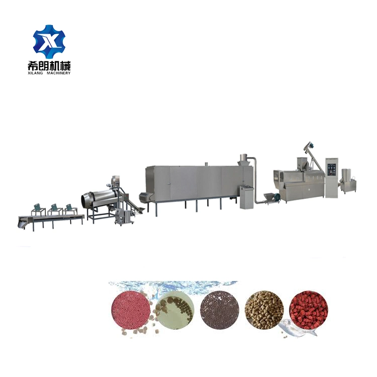 Extrudeuse flottante pour les aliments du poisson de marque Xilang extrudeuse Pellet pour les aliments du poisson Ligne de production de l'extrudeuse d'alimentation de la machine