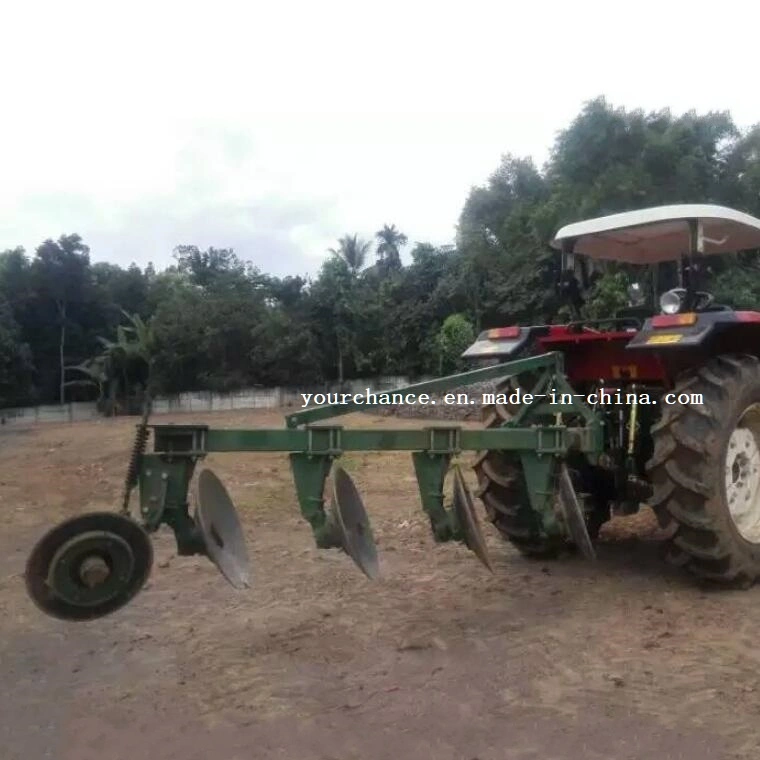 Malaysia Hot Selling Farm Machinery 1lyq-420 Light Duty 4 Blade Disc Plough Disk Plow for 40-55HP Agricultural Tractor