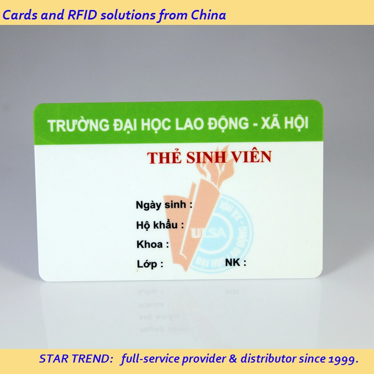 Chain Store Card Made Plastic with Magnetic Stripe for Member