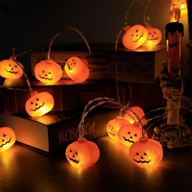 Halloween Pumpkin for Halloween Decorations Remote Control Battery Light USB Charging Layout Light