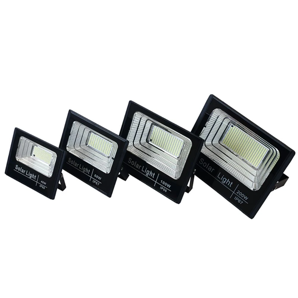 Projecteur solaire IP66, idéal pour l'extérieur, étanche professionnel, 25 W, 40 W, 60 W. Feux