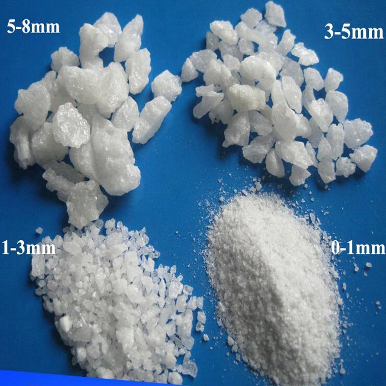 مواد قابلة لإعادة تكسير من أكسيد الألومنيوم الأبيض / مادة الطوب الكورندم