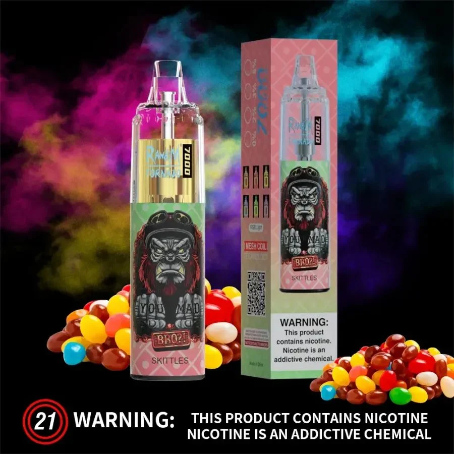 Precio de fábrica Randm Tornado 7000 cartuchos desechables de VAPE para cigarrillos