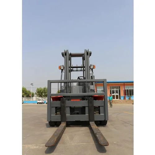 3 M 10ton 3m 5 etapa Triple Mast gasolina Forklift Carretilla elevadora de gas propulsor con desplazamiento lateral y neumático sólido