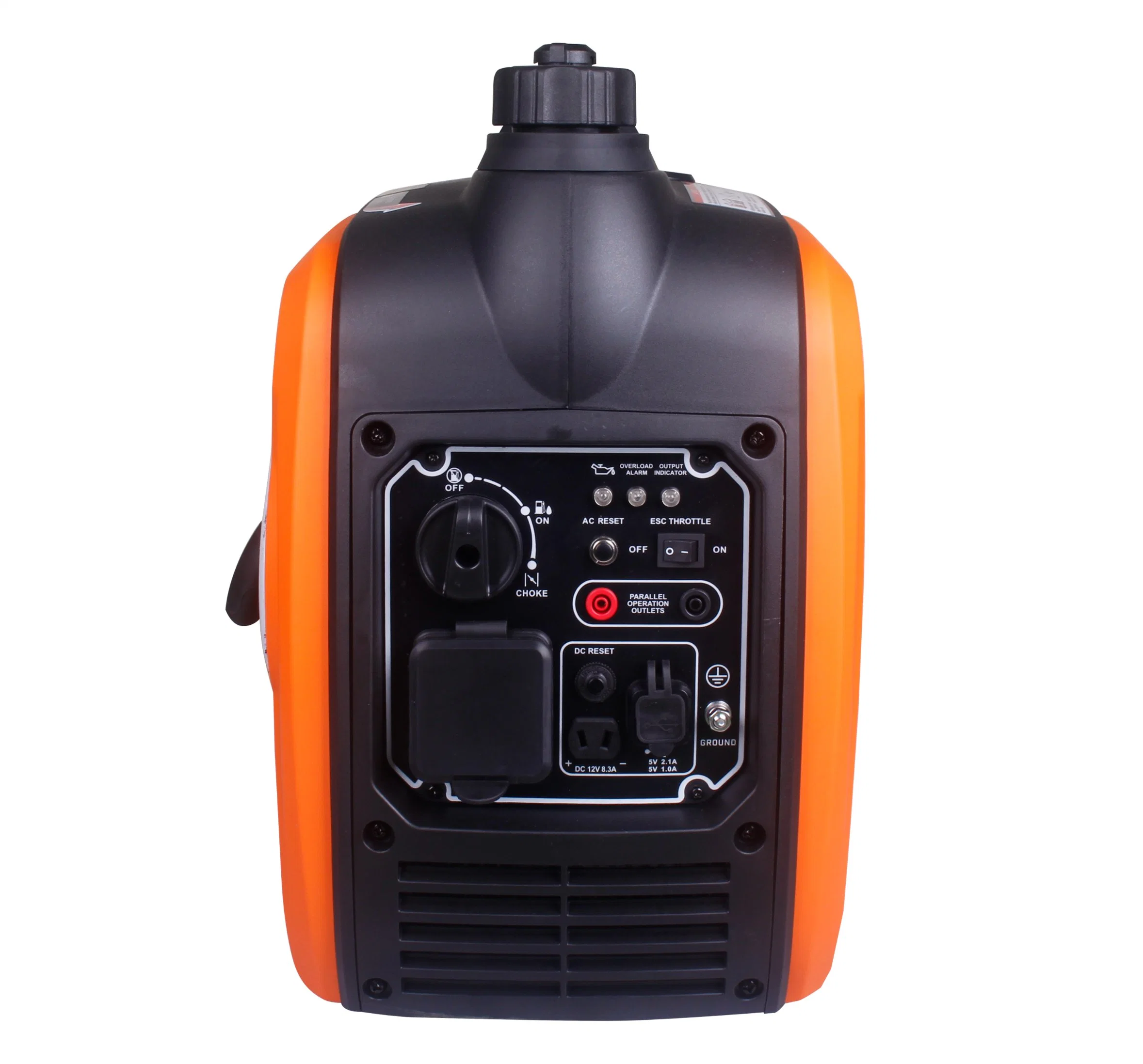 2000W 2kw Super Silent Fuel-Efficient AC+DC+USB Camping Outdoor CE Euro-V & EPA Portable Pure Sine Wave Gasoline Inverter Generator