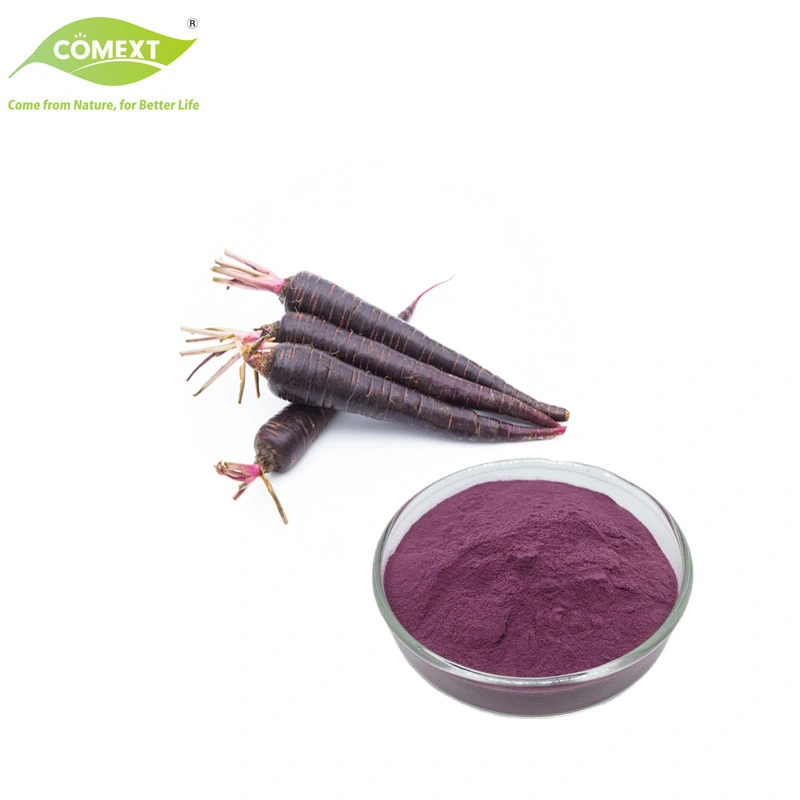 Comext Supply Free Sample Natural Black Carrot Juice Powder for Pigment