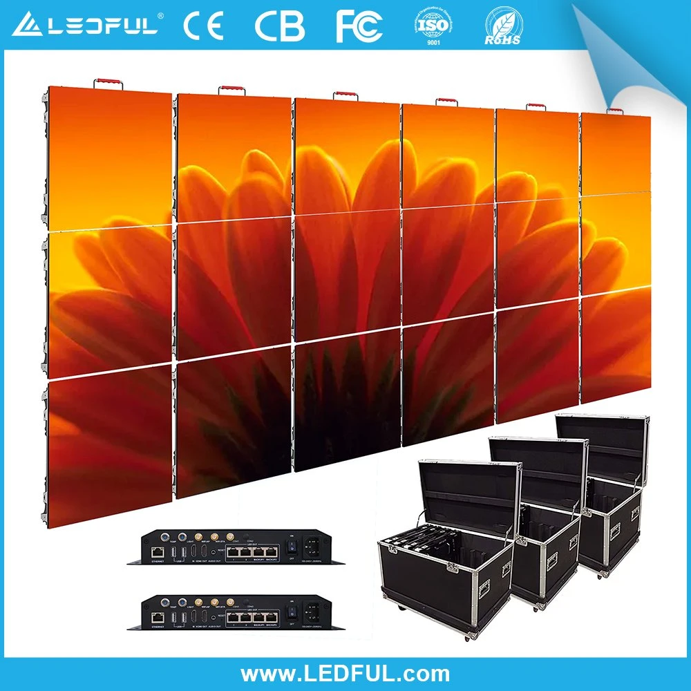 Stand up P391 LED 20FT Stage Screen All Event Church Backdrop Decoration Equipment Technology Indoor Rentals LED Display
