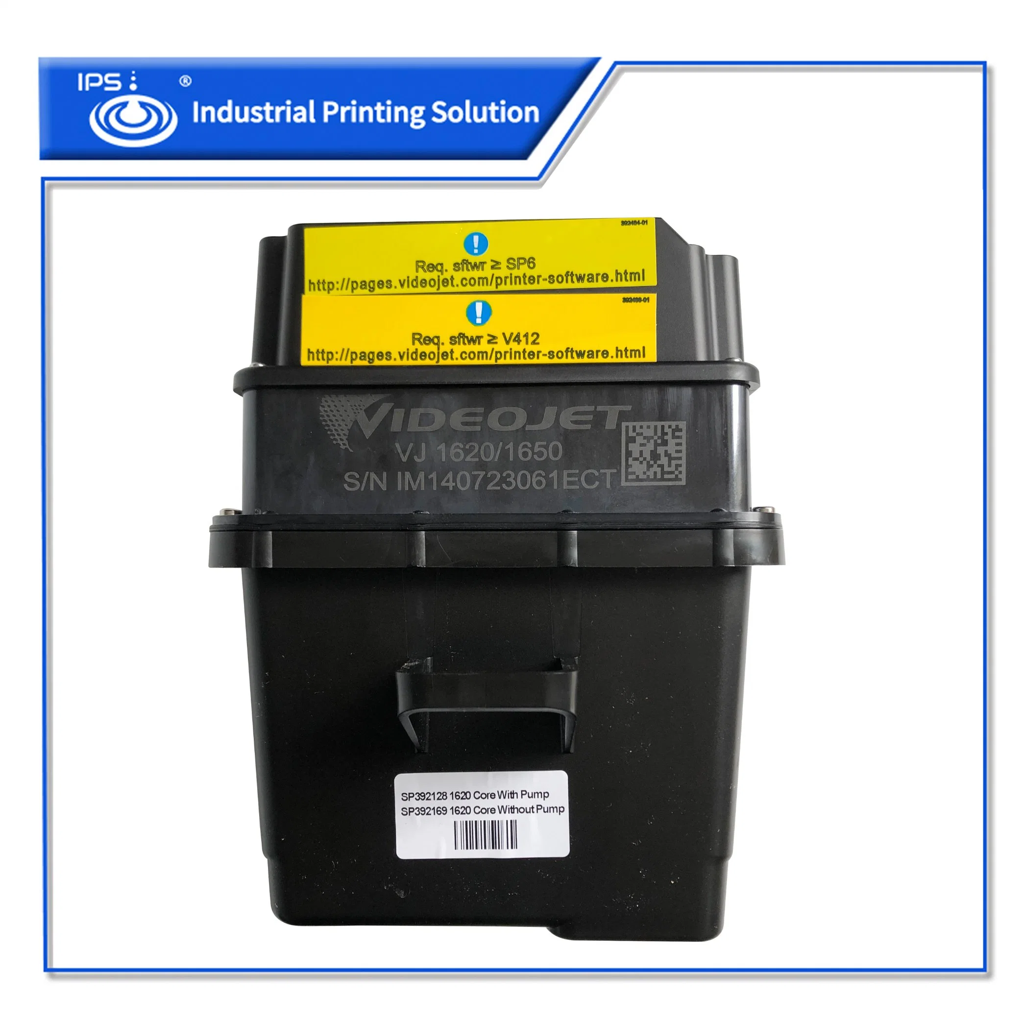 Ink System Spare Sp392128 Original Ink Core Videojet Cij Inkjet Printer 399340 395964 399341 Sp392169 395965