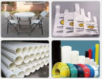 Plastic Pellets Polymer Recycled HDPE PE100 PE80 Corrugated Pipe Material for Pipes