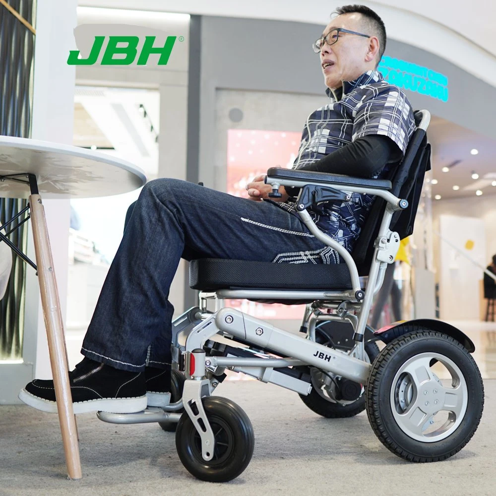 Jbh Folding Lightweight Electric Power Wheelchair Medical Mobility Aid Motorized