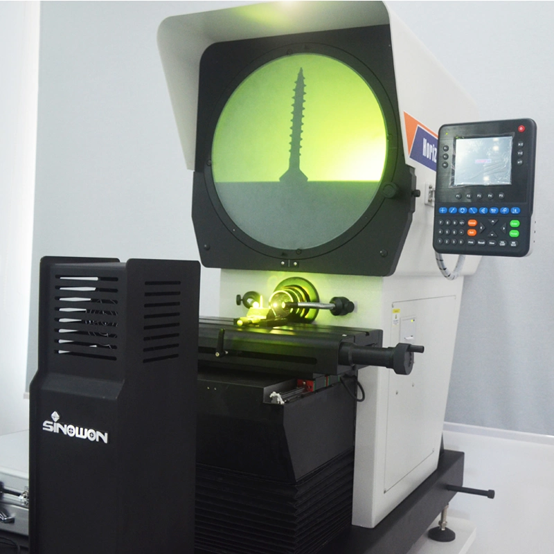 Projector de perfil de 400 mm Equipamento de medição óptica