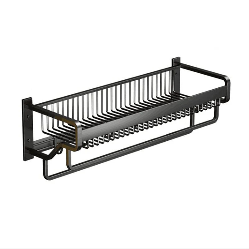 Bathroom Towel Rack Wall Mounted Towel Rack SUS304 Aluminum Alloy Towel Bar Towel Hanger Space Saving Towel Racks for Bathroom Kitchen