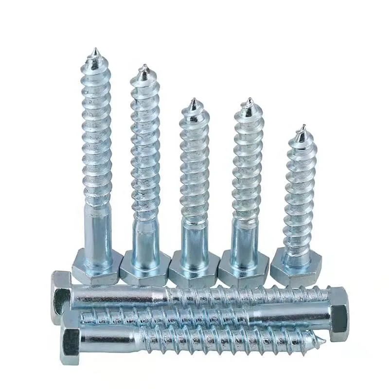 China Fastener Supplier Direct Selling Carbon Steel Wood Screw